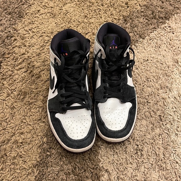 Nike Air Jordan 1 Mid "SE Purple" Men's Size 10 - Picture 2 of 7